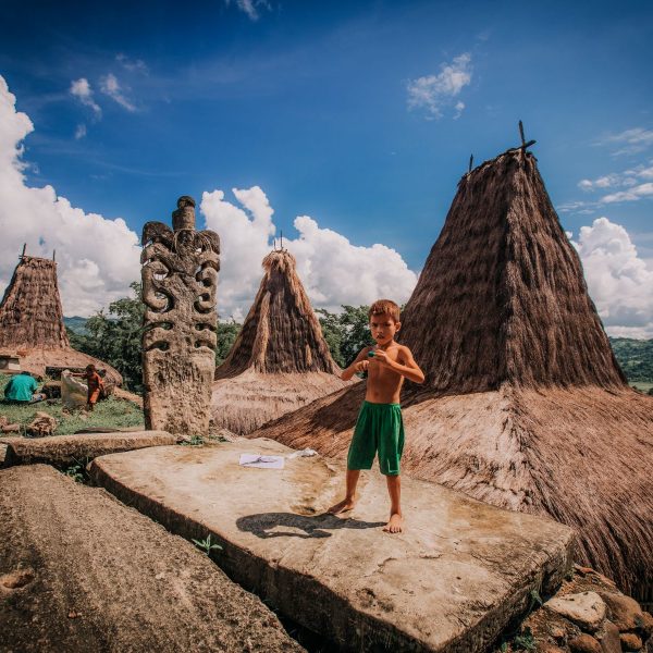 Sumbanese traditional house: Waigali village in Sumba island - Explore Sumba island villages in Indonesia