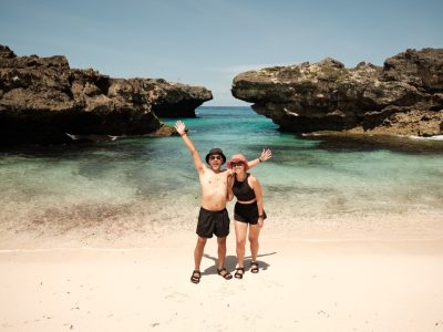 Sumba couple beach